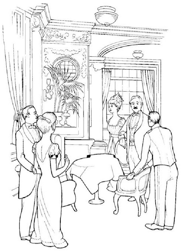 The titanic colouring book