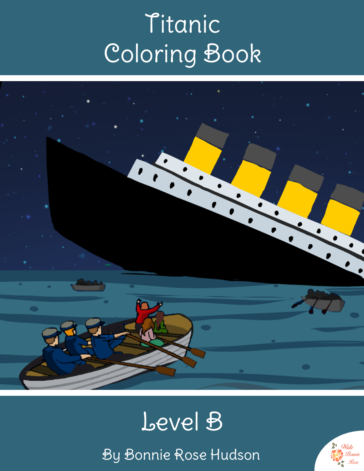 Titanic coloring book