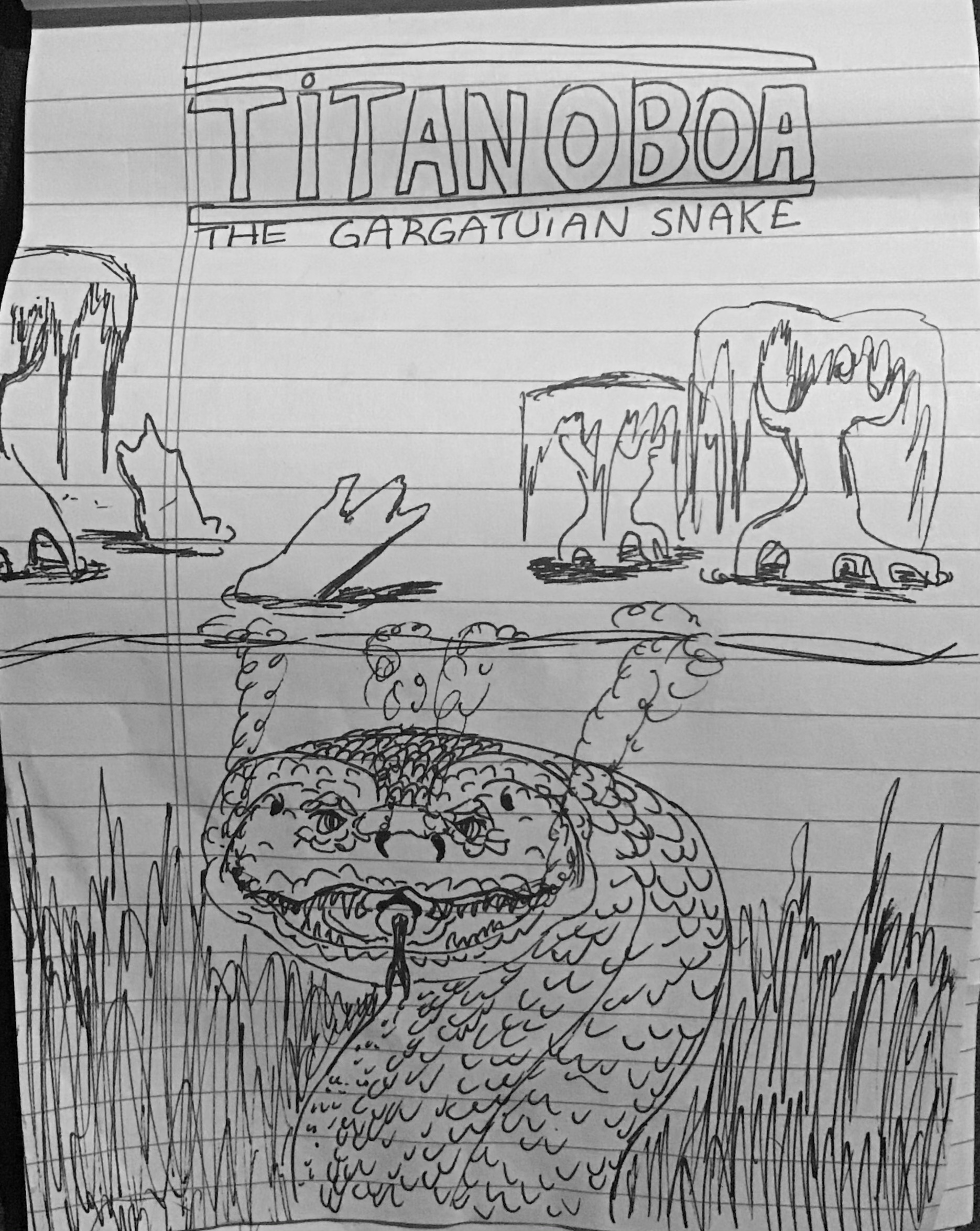 Titanoboa old by artmakerproductions on