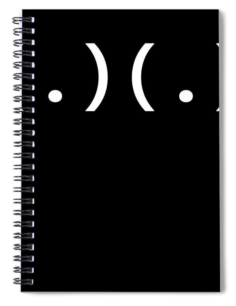 Boob funny boobies tits geek raunchy emoticon emoji club offensivetee big boob spiral notebook by austin mahon
