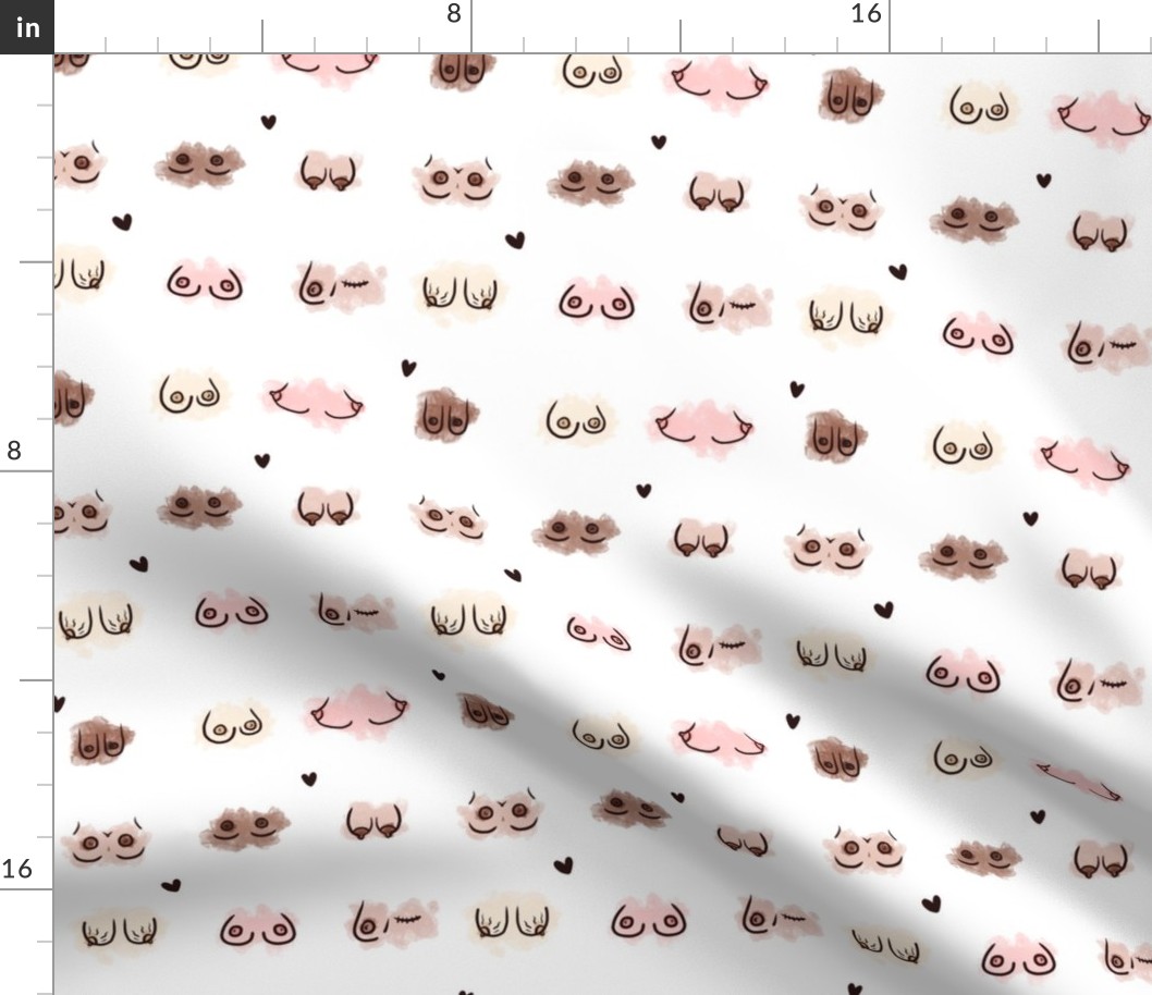 All boobs are beautiful fabric