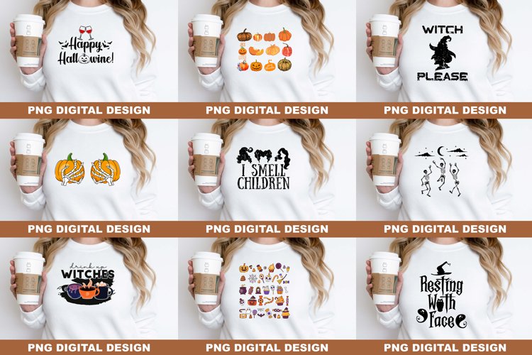Halloween skeleton dance pumpkin tits png sublimation design