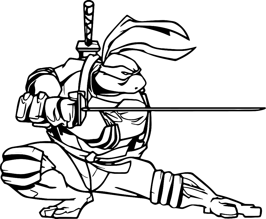 Ninja turtles coloring pages printable for free download