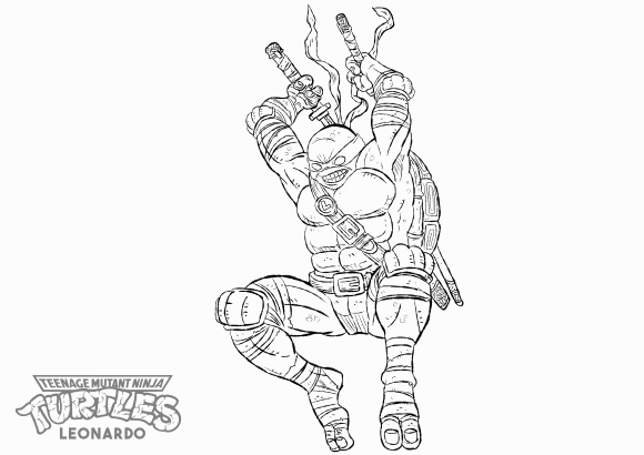 Leonardo fanart i made in the last few days rtmnt