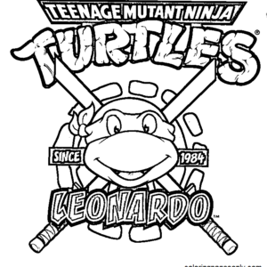 Ninja turtles coloring pages printable for free download