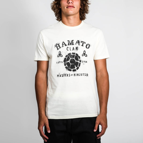 Teenage mutant ninja turtles hamato clan spray paint stencil natural tee
