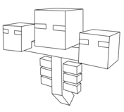Minecraft tnt coloring page free printable coloring pages