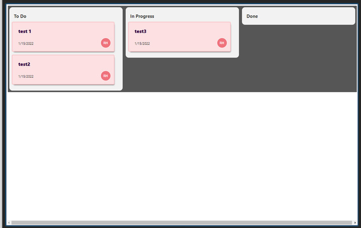 Change background color on kanban web viewer with css