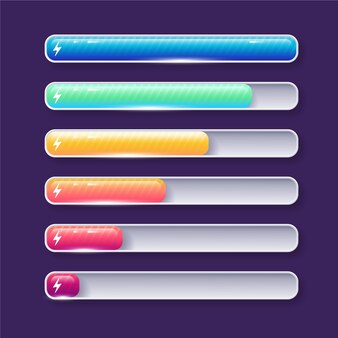 Page list ui vectors illustrations for free download