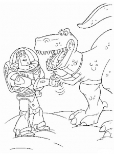 Buzz lightyear flying