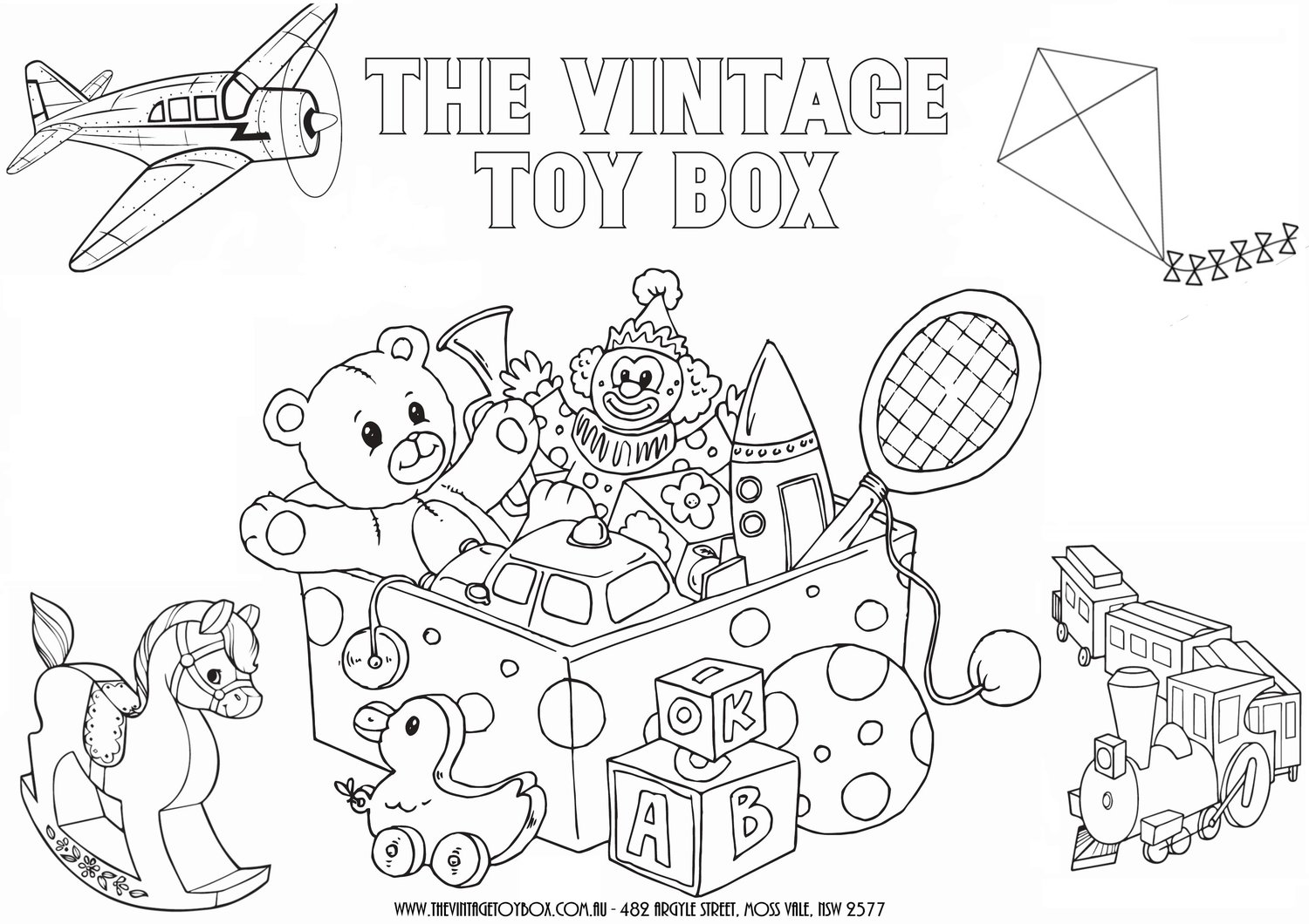 Colouring page