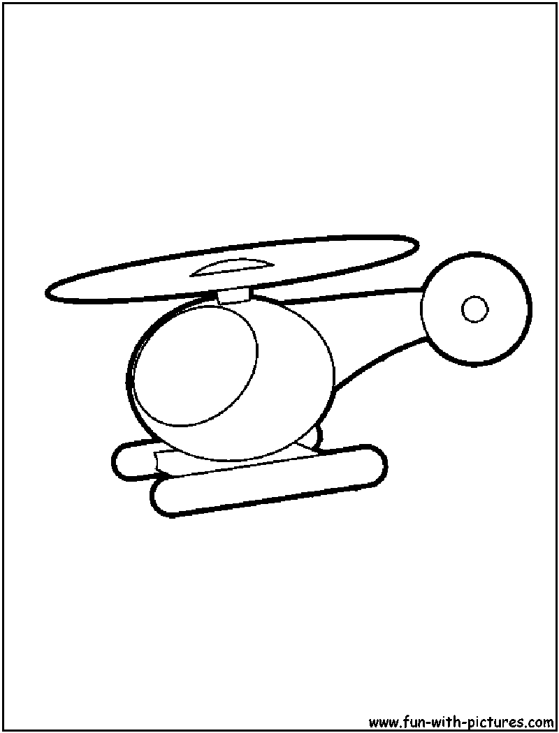 Airplanes coloring pages