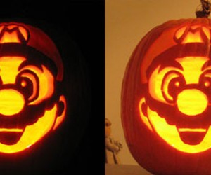 Mario pumpkin