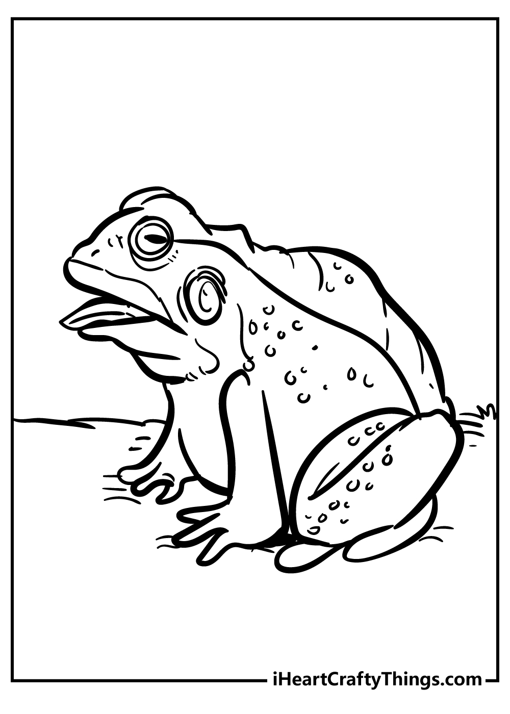 Toad coloring pages free printables