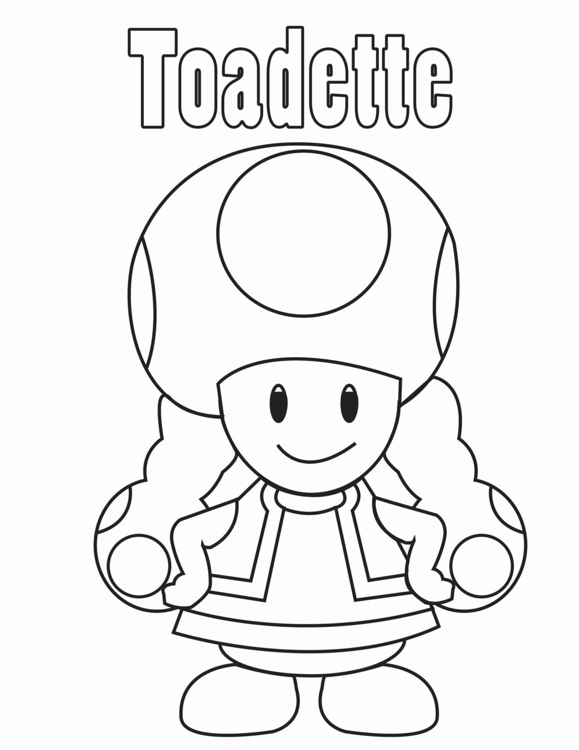 Mario friends coloring book instant download
