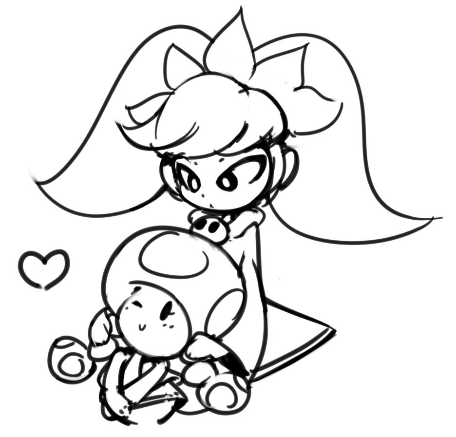 Ashley and toadette â