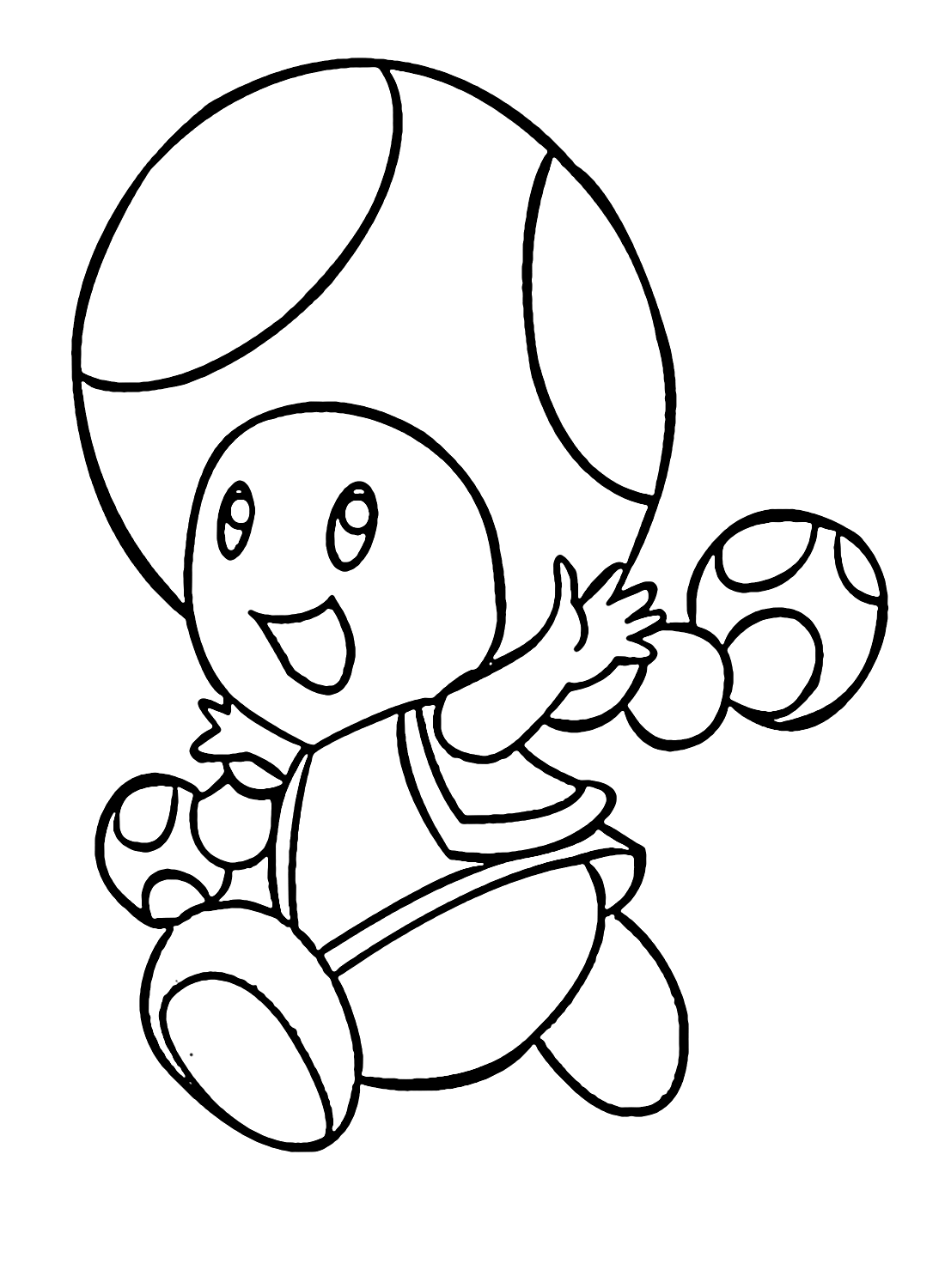 Toadette coloring pages printable for free download