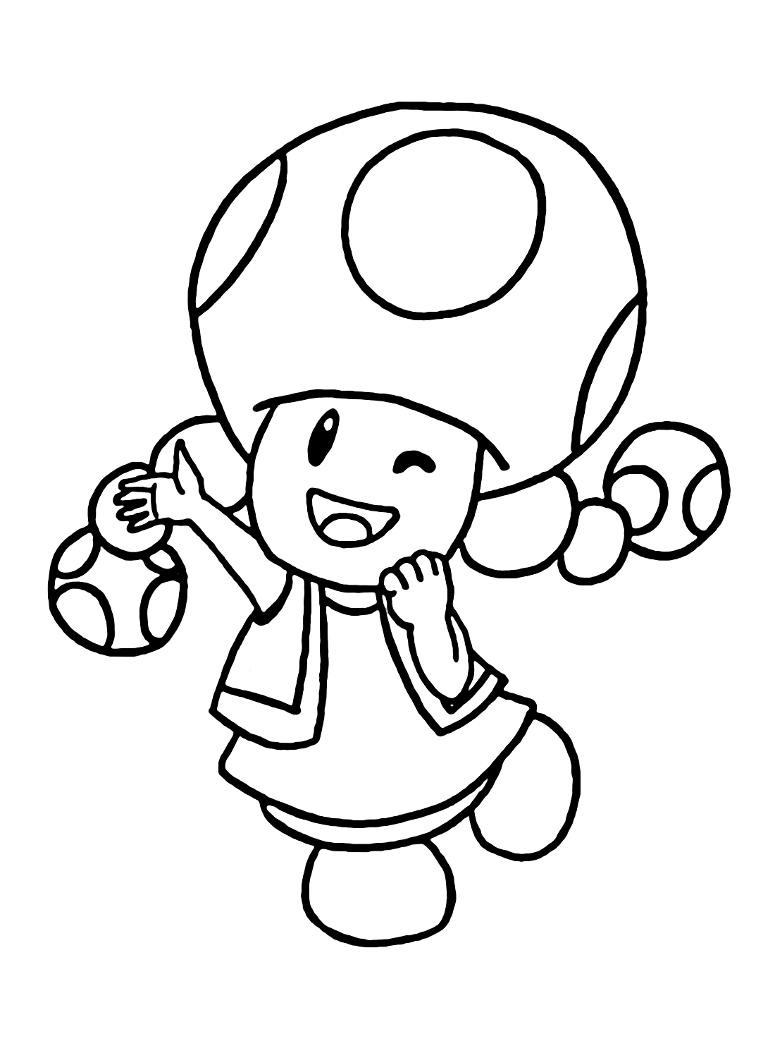 Toadette coloring pages printable for free download