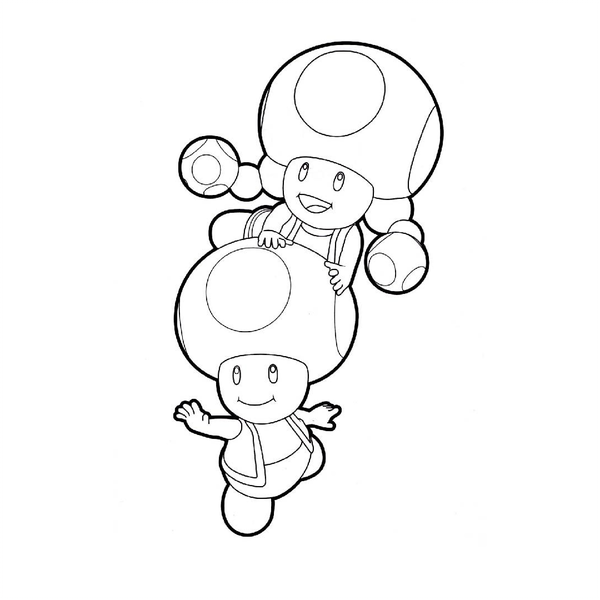 Coloringãcaptain toad toadette captain kinopio kinopiko ãççãåèºæåééååèºææåååå