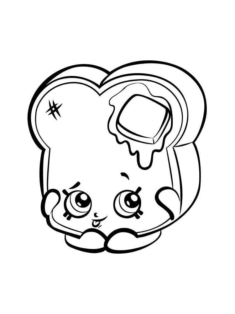 Breakfast coloring pages