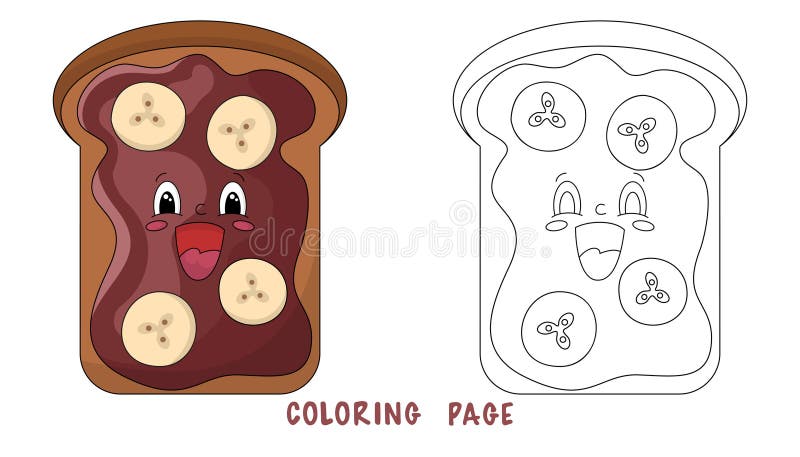 Cartoon coloring sandwich stock illustrations â cartoon coloring sandwich stock illustrations vectors clipart