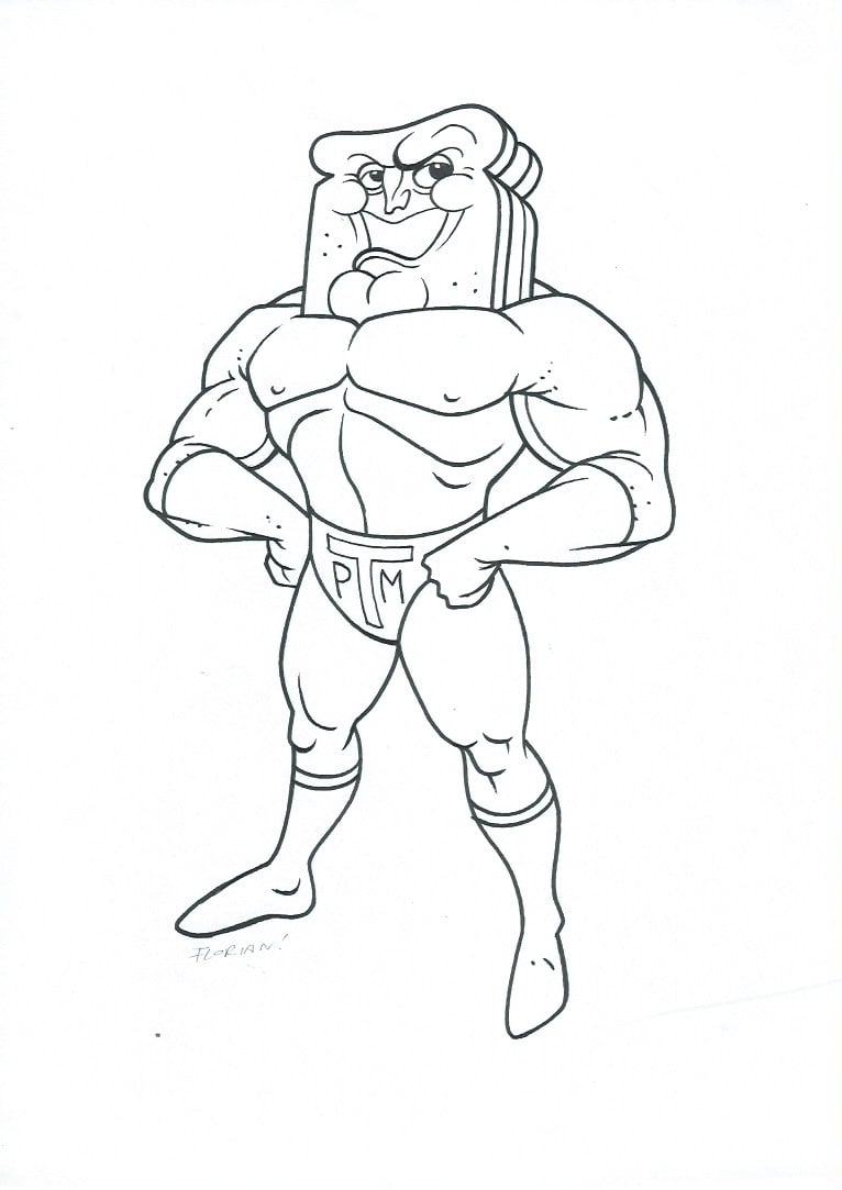 Powder toast man
