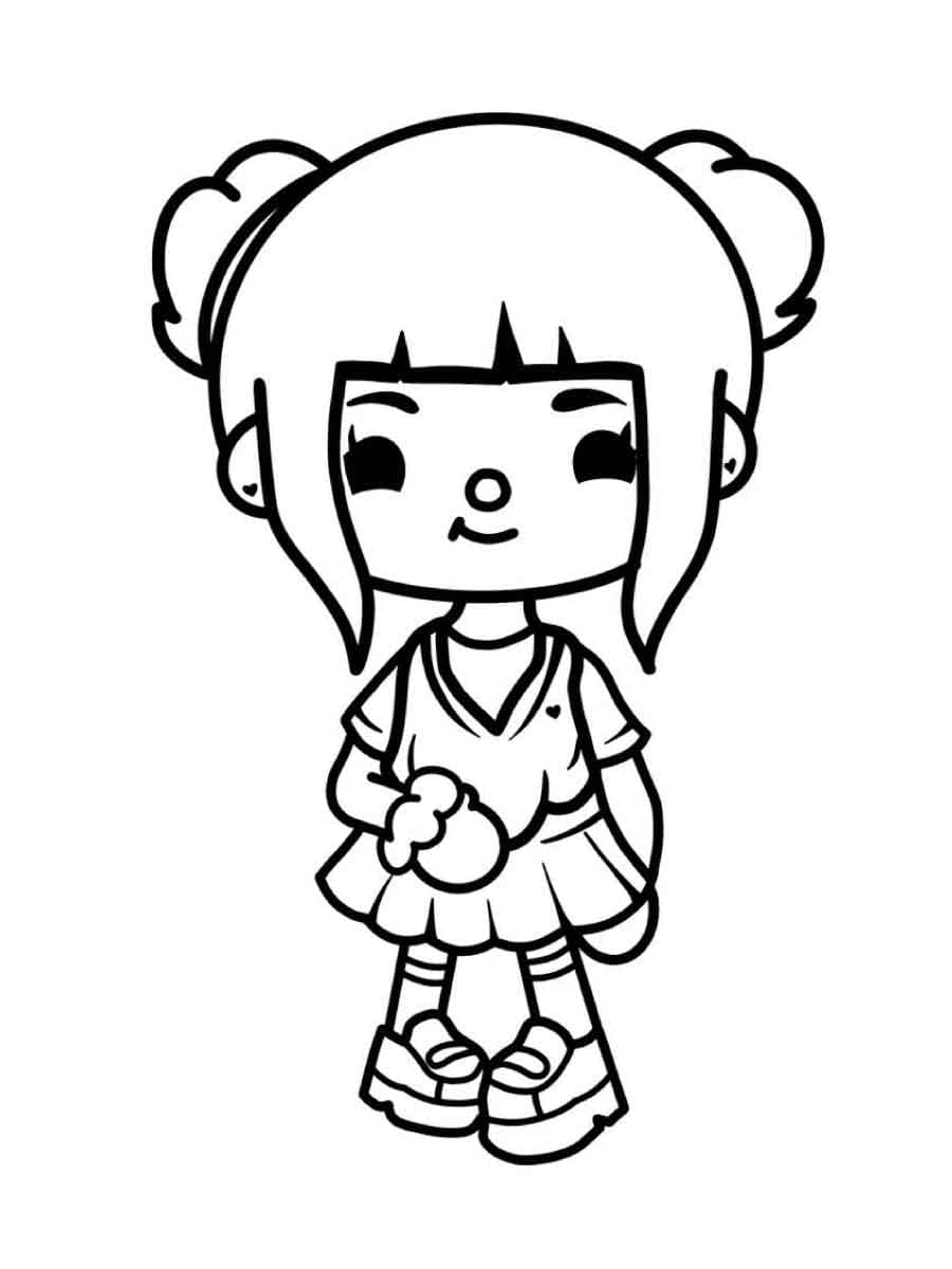 Toca boca coloring pages