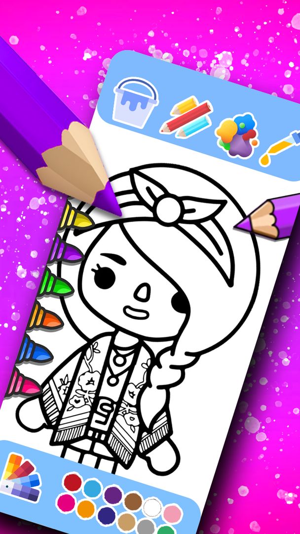 Toca boca coloring book life android s