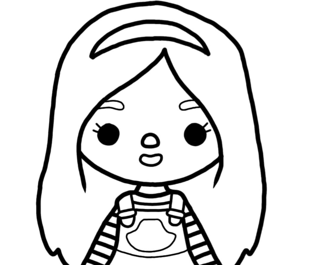 Toca boca coloring pages
