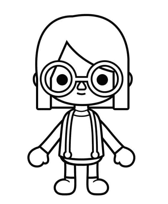 Toca boca coloring pages printable for free download