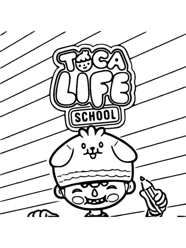 Toca boca coloring pages