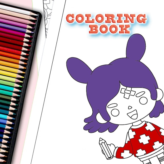 Toca boca coloring pages for kids best gift for girls best gift for boys download now