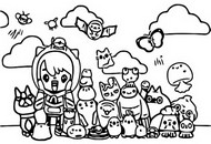 Coloring pages toca life