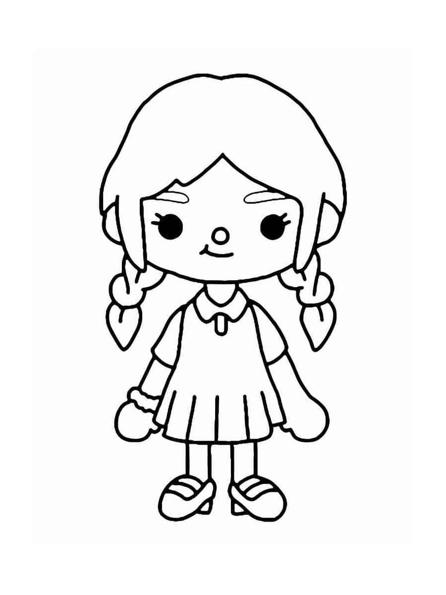 Toca boca coloring pages boyama kitaplarä åirin ãizim yazdärälabilir renkli sayfalar
