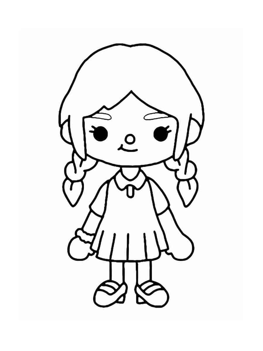 Toca boca coloring pages