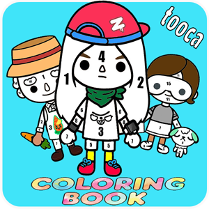 Tocca life coloring book â