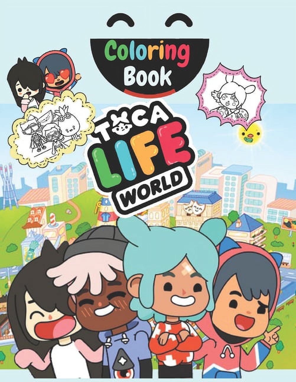Taco life coloring book awesome coloring book for kids and adults with high