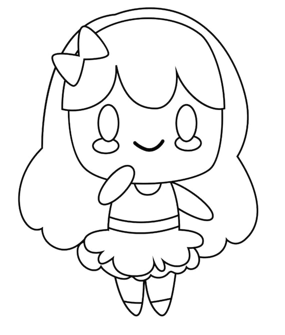 Kawaii coloring pages