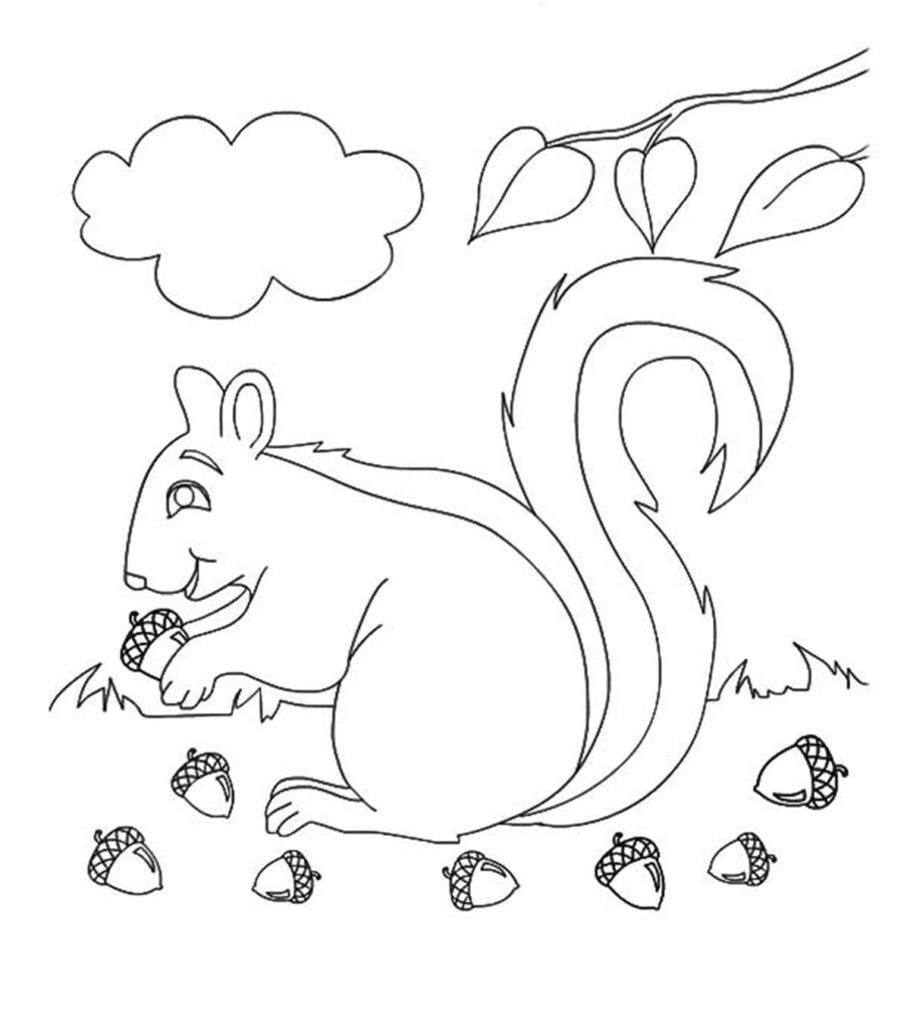 Top free printable fall coloring pages online