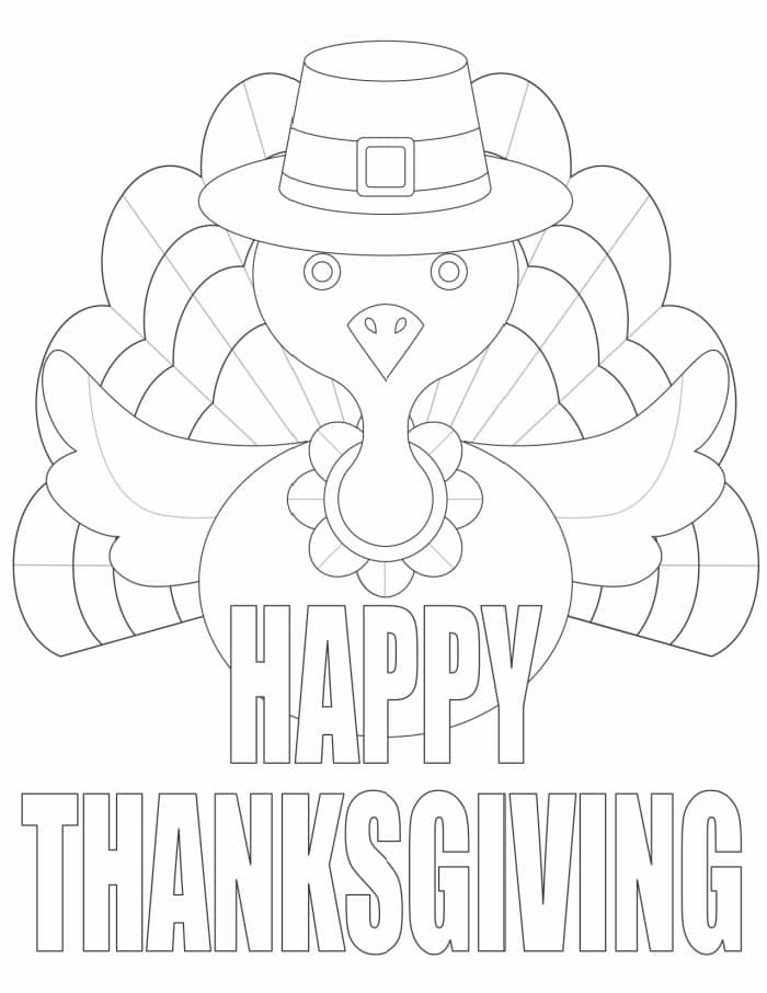 Thanksgiving coloring pages free