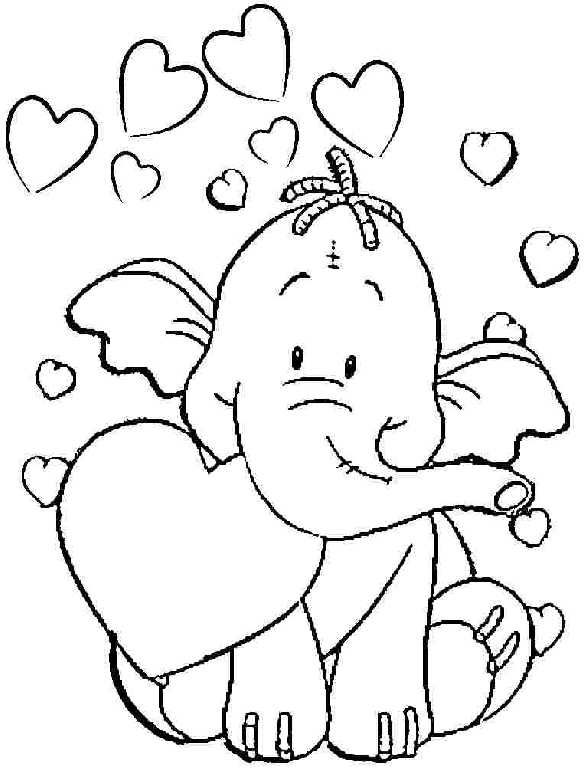 Simple coloring pages