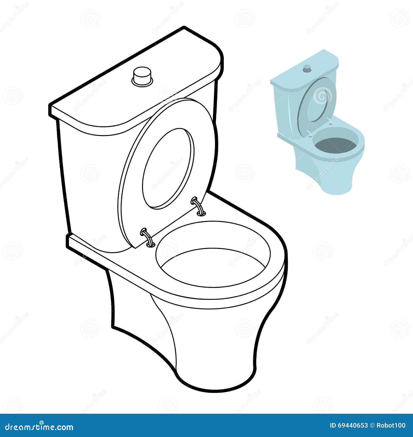 Wc coloring stock illustrations â wc coloring stock illustrations vectors clipart