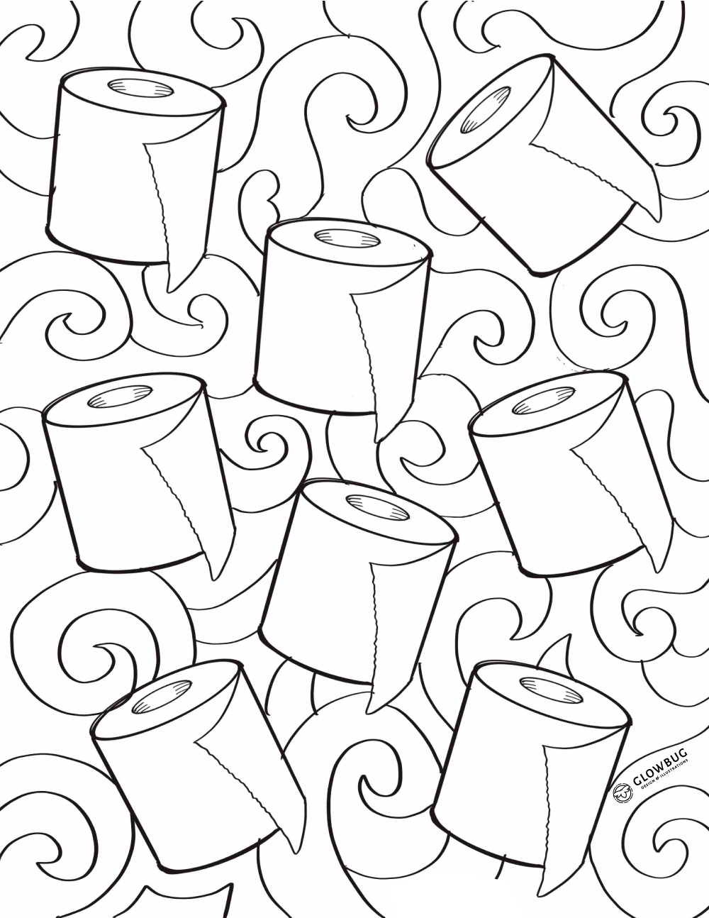 Glowbug design colouring pages glowbug design illustrations