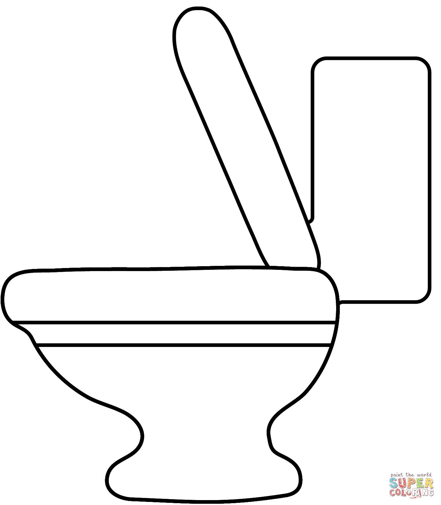 Toilet emoji coloring page free printable coloring pages