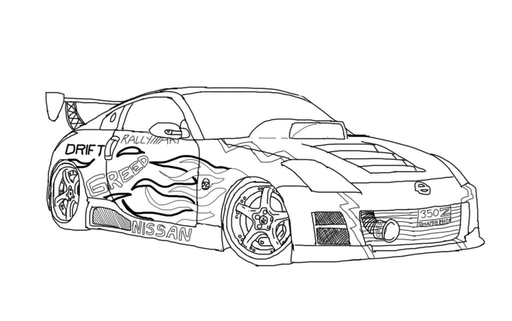 Nissan z by dharmindraws on