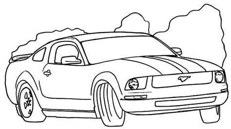 Drift car louring pages