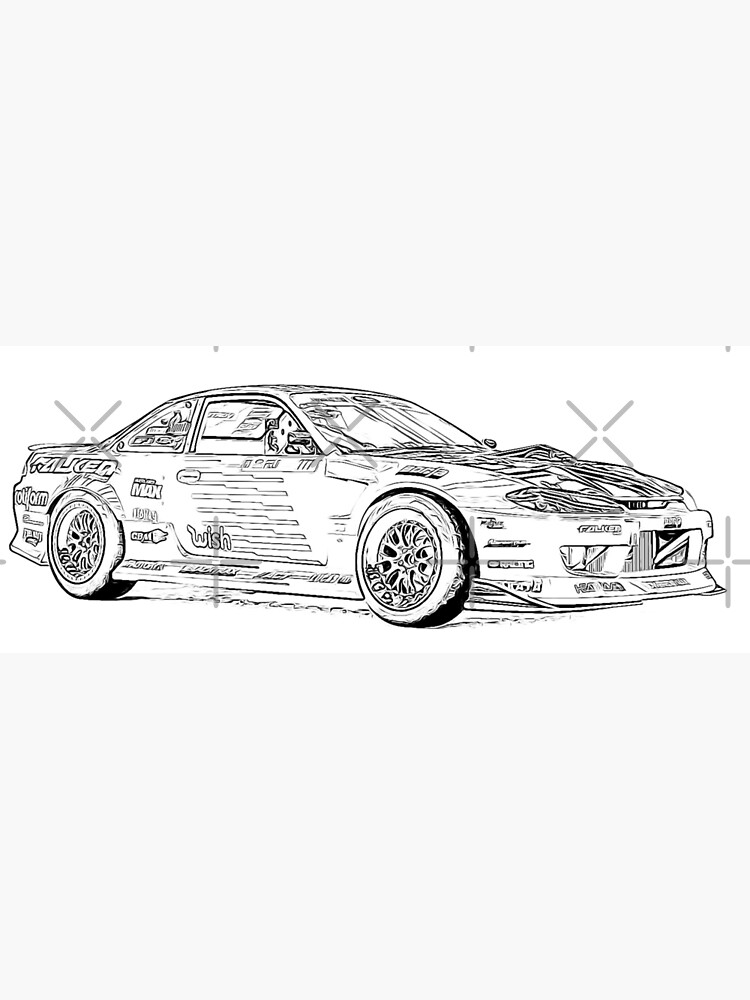 Sylvia s drift wireframe art print for sale by auto