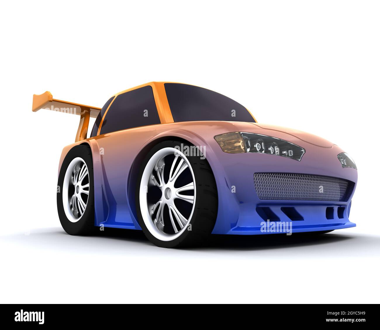 Drift car cut out stock images pictures