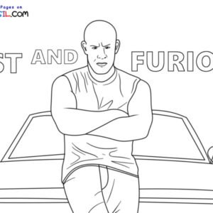 Fast and furious coloring pages printable for free download