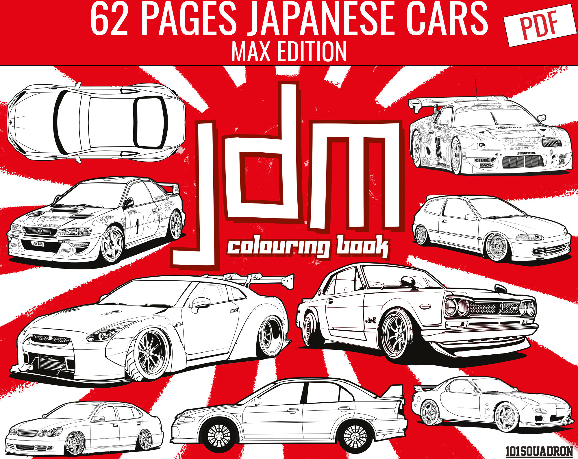 Jdm coloring